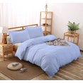thumbnail image 4 of 800 Thread Count 100% Egyptian Cotton 3 Piece Duvet Set with Zipper Closure & Corner 3 Pc Duvet Set Solid Pattern, 4 of 4