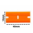 thumbnail image 3 of Ceramic Glass Cooktop Scraper Knife Cleaner With Safety Cap Stove Oven Scraper Tool For Cleaning Labels Stickers Adhesives From Windows Windshields Multi Purpose Scraper Set, 3 of 4