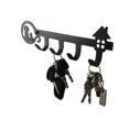 thumbnail image 4 of Key Hooks Towel Wall Mounted Key towel Metal hat Rack Holder hooks Jewelry Holder for Front Door Entryway, 4 of 9