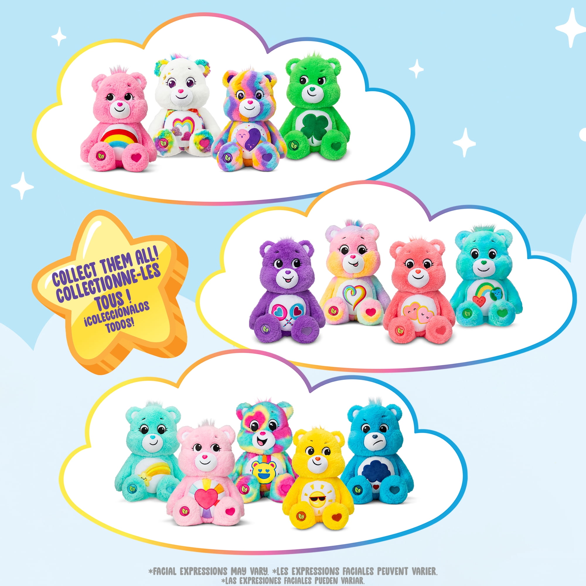 Peluche moyenne Care Bears (éco) Cozy Grumpy Bear