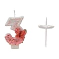 thumbnail image 2 of Yhmxh Bougies d'Anniversaire Papillon Rouges 0-9, Bougie Chiffre Pailletée Papillon Décorations de Gâteau pour Enfants Adultes Anniversaire Mariage Anniversaire Fournitures de Fête Décorations de Noël en Liquidation - Numéro 3, 2 of 6