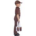 thumbnail image 4 of UPS Delivery Driver Costume for Kids by Rubies, Boys, 4 of 6