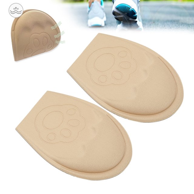 Women Round Forefoot Pads, Soft Breathable AntiSlip Cushioning Shoes Insert, Universal Size, Fast Dry Fabric