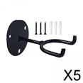 thumbnail image 1 of DYNWAVECA 5x Baseball Wall Hanger, Baseball Storage Rack, Wall Mount Organizer, Baseball Display Holder, Hooks for Collectibles, Memorabilia, 1 of 10