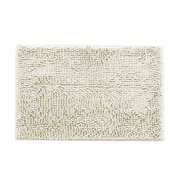Chenille Bathroom Rug Mat  16”x24”  Extra Soft and Absorbent Shaggy Rugs  Machine Washable  Quick Dry Bath Mat  Plush Carpet for Tub  Shower and Bath Room Floor Mats  Navy Blue