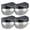 B, variant on TopLLC Solar Lights Outdoor Solar Fence Lights Solar Powered Outdoor Fence Lighting For Fence Step Stair Post Wall Waterproof Solar Garden Lights