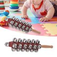 thumbnail image 4 of Jingle Bell Stick, Exquisite Musical Instrument  Wooden Handle Bell Toy  For Kindergarten, 4 of 8