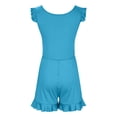 thumbnail image 4 of EQWLJWE Summer Saving!2024 One Piece Swimsuit Women Built In Bra Shorts Bathing Suits Full Coverage Ruffle Romper Swimsuits with Pockets, 4 of 6