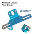 thumbnail image 3 of CUITING 2 Pack Trailer License Plate Bracket Holders- Aluminum Car Tag Frame for Truck/RVs/Boats  Universal License Plate Light Mounting Kit with Screw Caps  Silver, 3 of 7