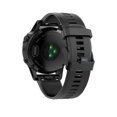 thumbnail image 3 of 22MM Black Silicone Watch Strap Quick Release Stylish Durable Comfortable Universal For Watches, 3 of 3