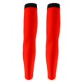 thumbnail image 2 of Manches de Vélo de Sport Extérieur Protection Solaire Confortables Respirantes Chauffe-Bras 1 Paire Rouge TG, 2 of 10