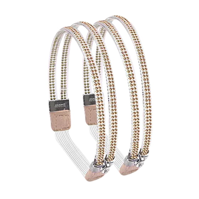 Birdeem Sangles Élastiques pour Talons Hauts, Sangles de Cheville de Rechange pour Talons, Sangles de Cheville Élastiques en Strass, Sangle Anti-Lâche pour Talons Hauts