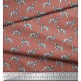 thumbnail image 3 of Soimoi Rayon Crepe Fabric Dalmatian Dog Print Fabric by The Yard 46 Inch Wide, 3 of 3