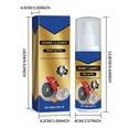 thumbnail image 2 of Ohufall 100ml Car Motorcycle Brake Cleaner Efficient Fast Powerful Stain Removal Multipurpose Cleaning Supplies For Auto Brakes, 2 of 6