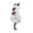 Blanc, variante sur Horloge pour Chat avec Queue Mobile – Montre Murale Silencieuse pour les Amoureux des Chats, Design Minimaliste, à Piles, Animal