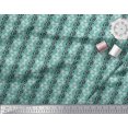 thumbnail image 2 of Soimoi Poly Georgette Fabric Geometric Block Fabric Prints by Yard 42 Inch Wide, 2 of 3