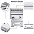 thumbnail image 3 of 2pcs Hair Clipper Blade Cutter Head Replacement Blade for  Electric Hair Trimmer Shaver Trimmers Clipper Accessories, 3 of 7
