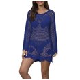 thumbnail image 2 of Longs Cache-Maillots pour Maillots de Bain Femmes Mode Maillot de Bain Bikini Maillots de Bain Plage Aguichant Ajouré Robe de Maillot de Bain Cache-Maillots pour Femmes en Liquidation, 2 of 6