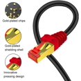 thumbnail image 5 of Outdoor Cat 7 Ethernet Cable 150 ft,Yeung Qee CAT7 ethernet Cable RJ45 LAN Cable Gigabit Network Patch Cord SSTP, 5 of 5