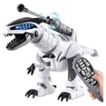 thumbnail image 1 of Fisca Intelligent Remote Control Shooting Darts Robot Dinosaur Toys for Kids, 11 Channel Programmable Touch Interactive War Robot, 1 of 6