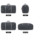 thumbnail image 2 of 105L Extra Large Duffel Bag 32.5 inch Lightweight Luggage for Travel-Grey, 2 of 7