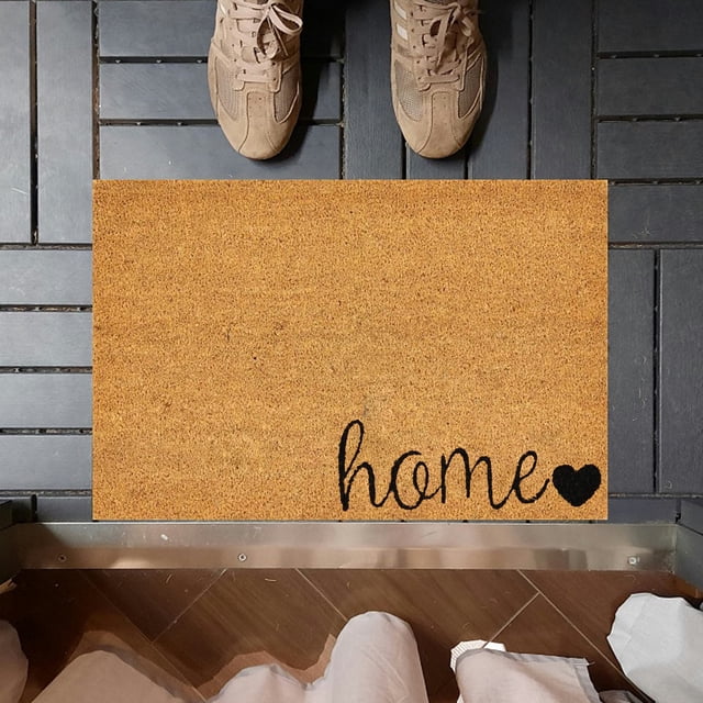 Home Textile Carpet Clearance 1Pcs Decoration Doormat Farmhouse Happy Doormat Doormat Slip Indoor Floor Mat Entrance Rug Holiday Mat Non Slip Visual Doorm 1Pc, Home Textile Carpet