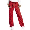 thumbnail image 1 of KOI Women's Lindsey Ultra Comfortable Cargo Style Scrub Pants, Ruby, XX-Large, 1 of 5