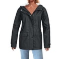 thumbnail image 2 of Posijego Imperméables P-4TG pour Femmes Légers Imperméables Manteau de Pluie Coupe-Vent Extérieur Voyage Randonnée Veste, 2 of 6