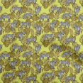 thumbnail image 1 of oneOone Rayon Lime Fabric Tropical Sewing Material Print Fabric By The Yard 56 Inch Wide, 1 of 5