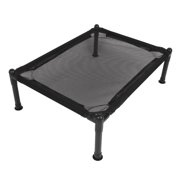 Elevated Dog Bed Cot, Washable Dog Bed, Breathable Mesh Elevated Outdoor Dog Bed with Anti Slip Foot Pads, Durable Detachable Outdoor Raised Dog Bed for Indoor Outdoor