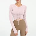 thumbnail image 1 of RXIRUCGD Hoodie de Sport Décontracté à Col Rond pour Femmes, Sans Capuche, Manches Longues, Rose, Taille : m, 1 of 5