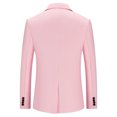 thumbnail image 3 of Mode Homme Angleterre Couleur Unie Haute Qualité Costume Décontracté à Simple Boutonnage, 3 of 8