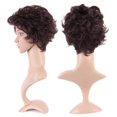 thumbnail image 2 of MesaSe Longue Perruque Synthétique Bouclée avec Frange Perruques Cheveux Courts Résistante à la Chaleur Perruque Complète Tête Complète pour Femmes Blond Surligneur, 2 of 4