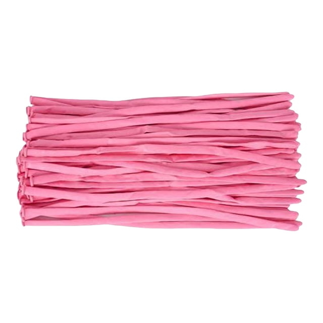 100Pcs 260 Balloons Clear Long Balloons ,Transparent Long Balloons For Balloon Animals, Skinny Latex Twisting Balloon For Animals Modeling Christmas Birthday Wedding Party Decorations,Pink2