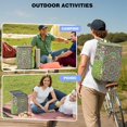 thumbnail image 4 of Geometric Mandala Design Cooler Backpack - 20L Leakproof Picnic Backpack, Durable & Portable for Beach & Camping Trips, 4 of 4