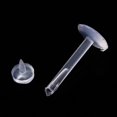 thumbnail image 3 of 10 Pcs Clous d'Oreilles en Acrylique Transparent 16G pour Lèvres, Clous Labret, Bijoux, 3 of 5