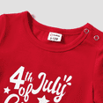 thumbnail image 3 of PatPat Independence Day Family Matching Short-Sleeve Cotton Top, 3 of 5