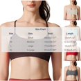 thumbnail image 3 of Jovati Sports Bra for Women, U-Neck Design with Dry-Fit Fabric, Double Support, Tailored Fit, 82% Nylon 18% Spandex Blend, Beige Mint Green Red Coffee Gray, 3 of 5
