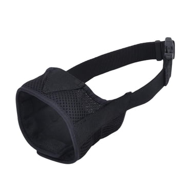 Coastal Pet Products Best Fit Muselière Confortable et Ajustable pour Chien Noir