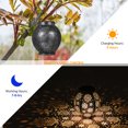 thumbnail image 3 of Labymos 2PCS DC 2V Solar Powered Energy LEDs Lantern Light Outdoor Hanging Lamp IP65 Water, 3 of 8