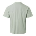 thumbnail image 4 of Weiqiqre Hauts pour Hommes Mode Décontractée Rayures Boutons Manches Courtes Col Rabattu Blouse Extensible, Ajustement Confortable pour l'Été, Taille P-2TG, 4 of 6