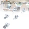thumbnail image 3 of 5PCS L Track Double Lug Threaded Stud Nut Fitting Tie Down Mounting Bolts for Heavy Duty Anchor Points Bearing 5500 LBS for Truck Bed or Cargo System Rails, 3 of 7