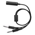 thumbnail image 3 of Helicopter To General Aviation Headset Adapter Cable - David Clark Avcomm, U 174,Headset Adapter, 3 of 9