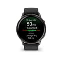 thumbnail image 2 of Garmin Venu 4 GPS Smartwatch - 45mm Slate with Black Silicone Band, 2 of 9