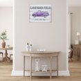 thumbnail image 3 of IH Casa Decor Lavender Truck Wood Plaque, 3 of 3