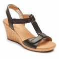 thumbnail image 3 of Rockport Femmes BRIAH T-Strap Noir à Talon Compensé, 3 of 3