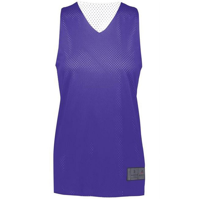 ASI 163.450.M Jersey 2.0 Réversible en Maille Tricotée pour Femmes, Violet et Blanc - Moyen