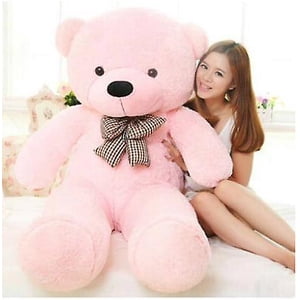 Pink Stuffed Giant Teddy Bear Plush Toy Big Embrace Kids Doll Lovers/christmas Gifts Birthday Gift