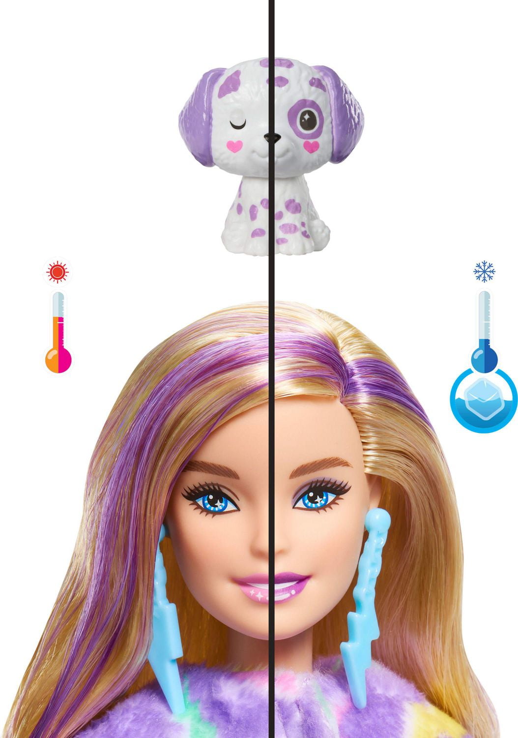 Barbie Cutie Reveal Rêve couleur Poupée et acc. Dalmatien
