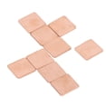 thumbnail image 4 of Copper Pad Shim Thermal Kit, 100Pcs Pure Copper Thermal Pads Copper Heat Sink Set, High Thermal Conductivity with Storage Box copper heatsink for Phone and PC Cooling, 4 of 7